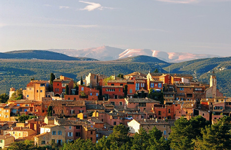 Il villaggio di Roussillon