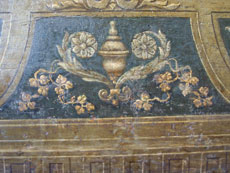 Le nostre decorazioni - panca decorata