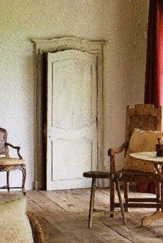 Stile provenzale: porta francese del Secolo XVIII - clicca per ingrandire